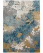 Tryst Nuvole Grey Blue Area Rug