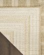 Tulum TLM04 Taupe Ivory Area Rug