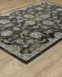 Venice 4333b Charcoal/Blue Area Rug