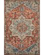 Victoria VK-15 Red/Multi Area Rug