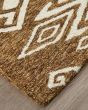 Wallace 8A43F Brown/White Area Rug