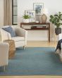 Washable Solutions WSL01 Aqua Area Rug