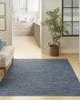 Washable Solutions WSL01 Navy Blue Rug