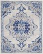 Whimsicle WHS14 Ivory Blue Area Rug