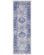 Whimsicle WHS15 Ivory Navy Area Rug