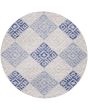 Whimsicle WHS18 Grey Blue Area Rug