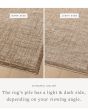 Winston WIT-01 Earth/Bone Area Rug