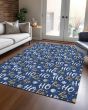 Wonderland WN18 Navy Area Rug