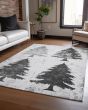 Wonderland WN19 Gray Area Rug