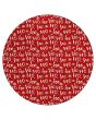 Wonderland WN22 Red Area Rug