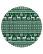 Wonderland WN28 Green Area Rug