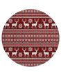 Wonderland WN28 Red Area Rug