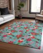 Wonderland WN30 Teal Area Rug