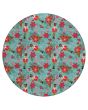 Wonderland WN30 Teal Area Rug