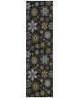 Wonderland WN31 Black Area Rug
