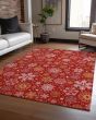 Wonderland WN31 Red Area Rug