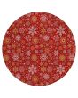 Wonderland WN31 Red Area Rug