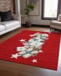 Wonderland WN33 Red Area Rug
