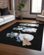Wonderland WN34 Black Area Rug