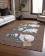 Wonderland WN34 Brown Area Rug