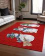 Wonderland WN34 Red Area Rug