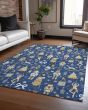 Wonderland WN35 Navy Area Rug