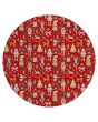 Wonderland WN35 Red Area Rug