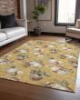 Wonderland WN36 Gold Area Rug