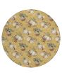 Wonderland WN36 Gold Area Rug