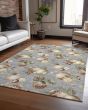 Wonderland WN36 Gray Area Rug