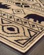 Woodlands 9651a Ivory/Black Area Rug