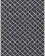 York YO1 Black Area Rug