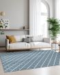 York YO1 Sky Blue Area Rug