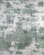 Zarah 8917F Green/White 10'x14' Area Rug