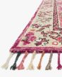 Zharah ZR-05 Raspberry/Taupe Rug