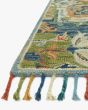 Zharah ZR-11 Blue/Multi Area Rug