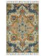 Zharah ZR-11 Blue/Multi Area Rug