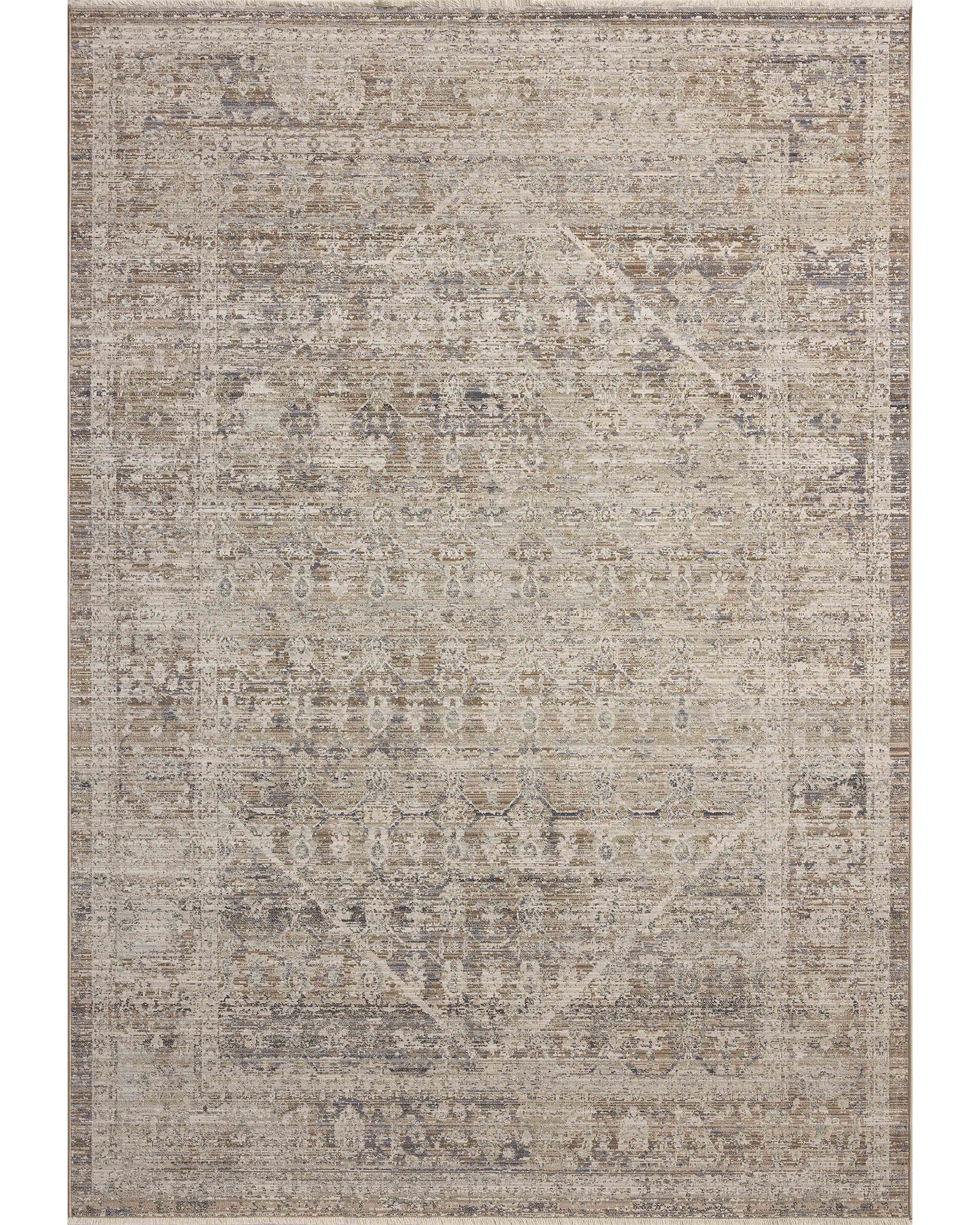 Loloi Ida IDA-06 Slate/Natural Rug | Carpet Exchange
