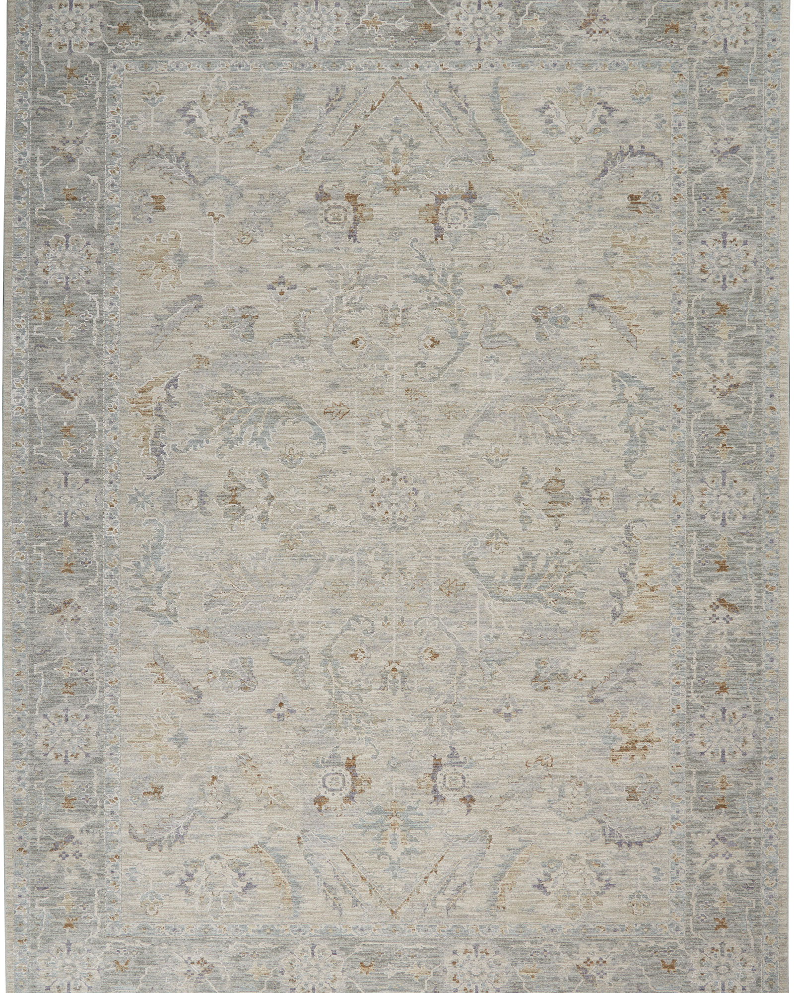 Nourison Infinite IFT04 Lt Grey Area Rug Carpet Exchange