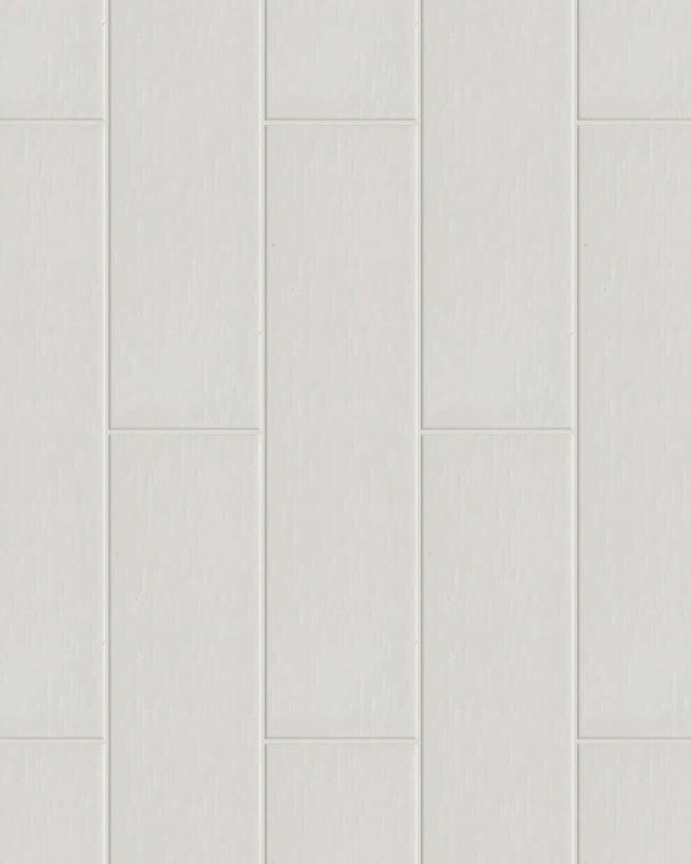 Surface Art Kennadie White Ceramic Tile | Carpet Exchange