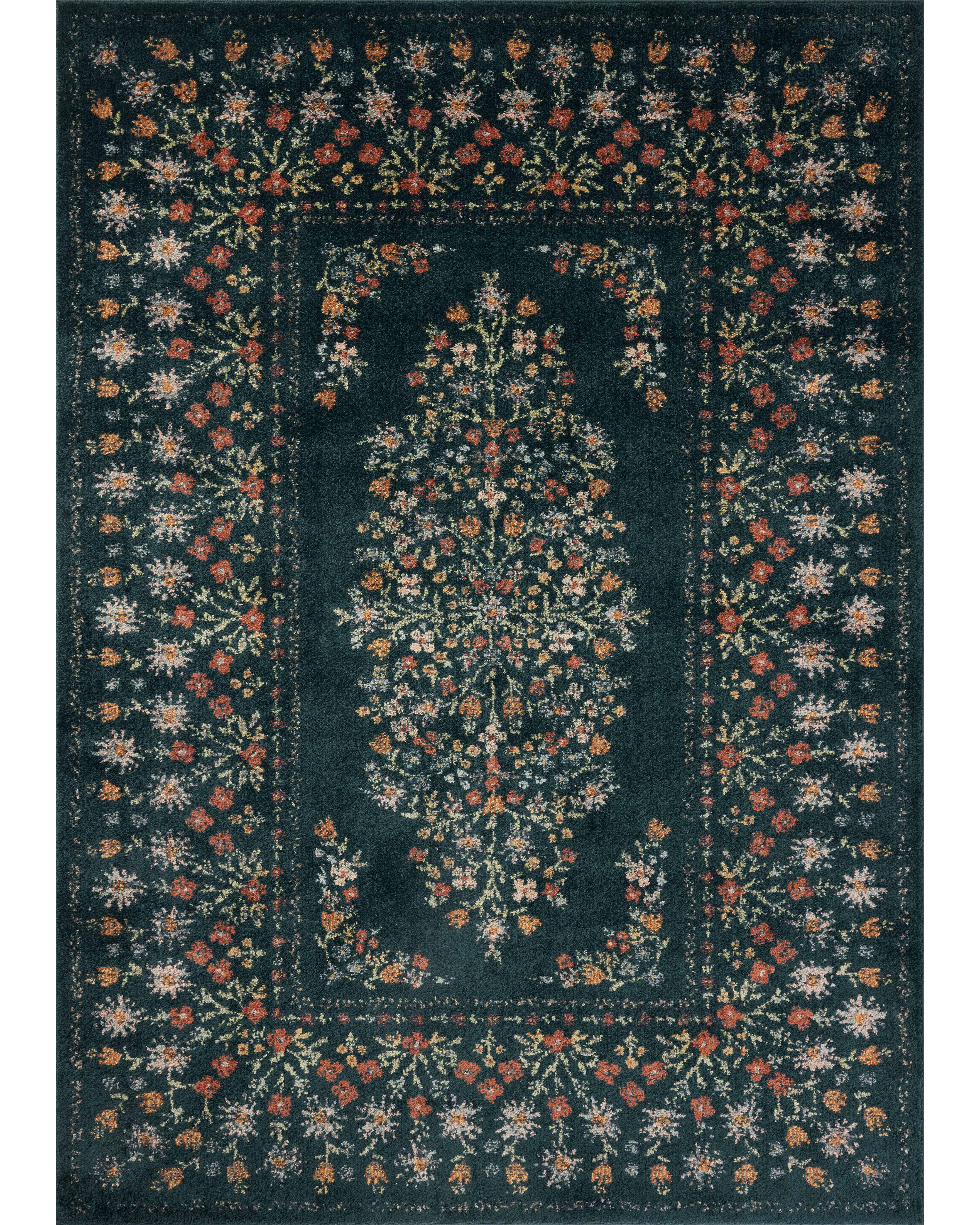 Loloi Laurel LAU-02 Navy Area Rug | Carpet Exchange