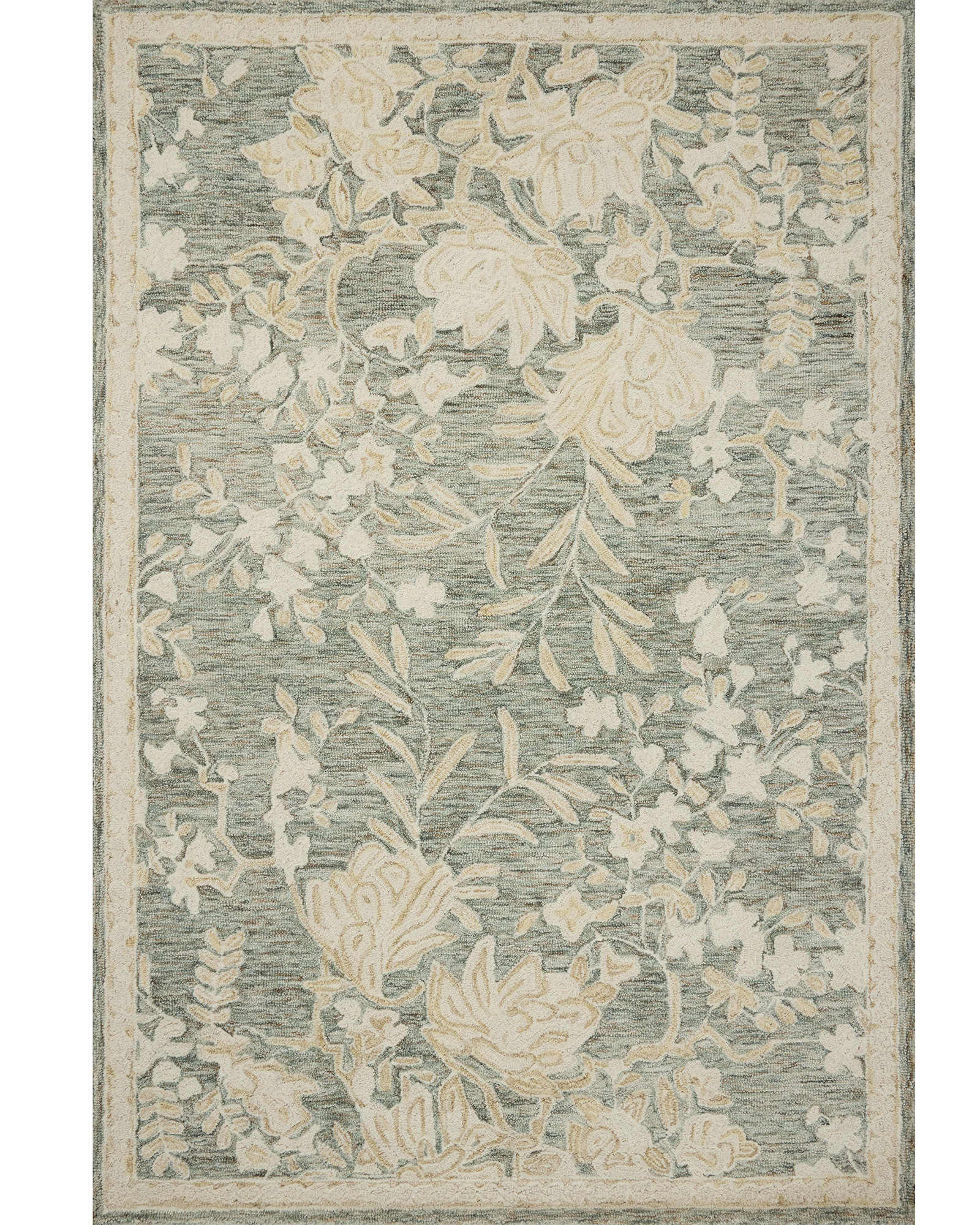 RilaRiOページ② Loloi Lenore LNO-02 Lagoon/Wheat Area Rug | Carpet Exchange