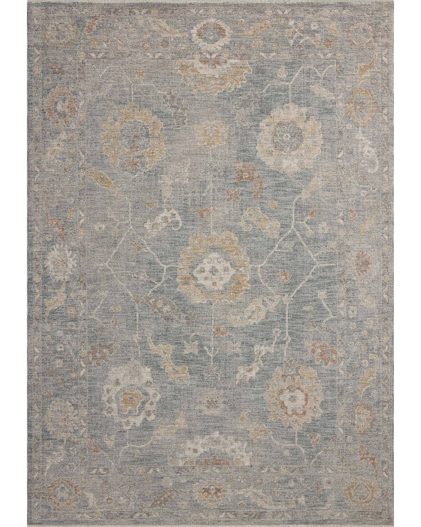 Loloi Louisa LOI-02 Ocean Sunset Area Rug | Carpet Exchange