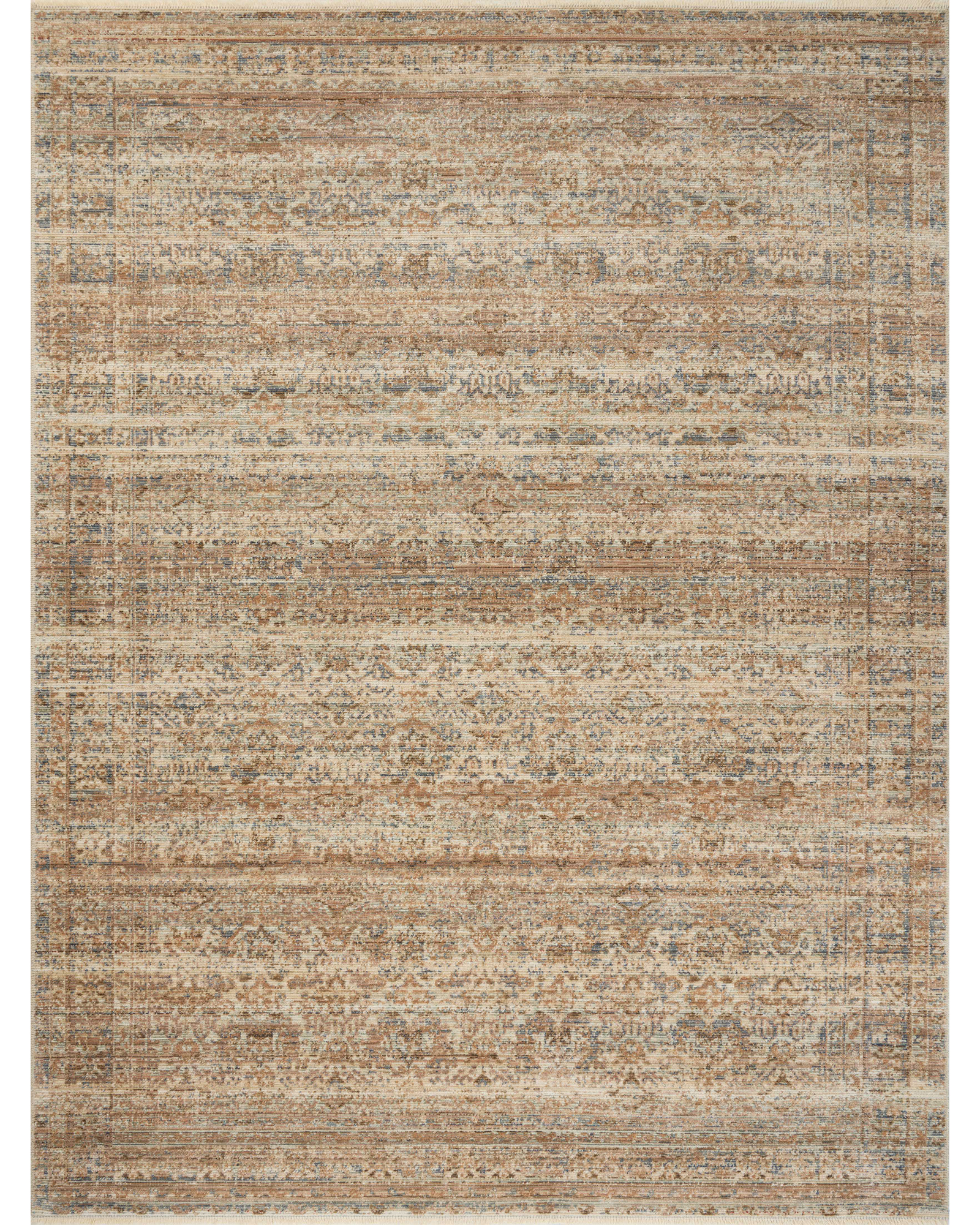 Molly Clock Rug Show Loloi Molly MOL-01 Natural/Denim 12x15 Area Rug