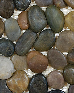 Surface Art River Rock Rustic Mosaic Tile | Carpet Exchange