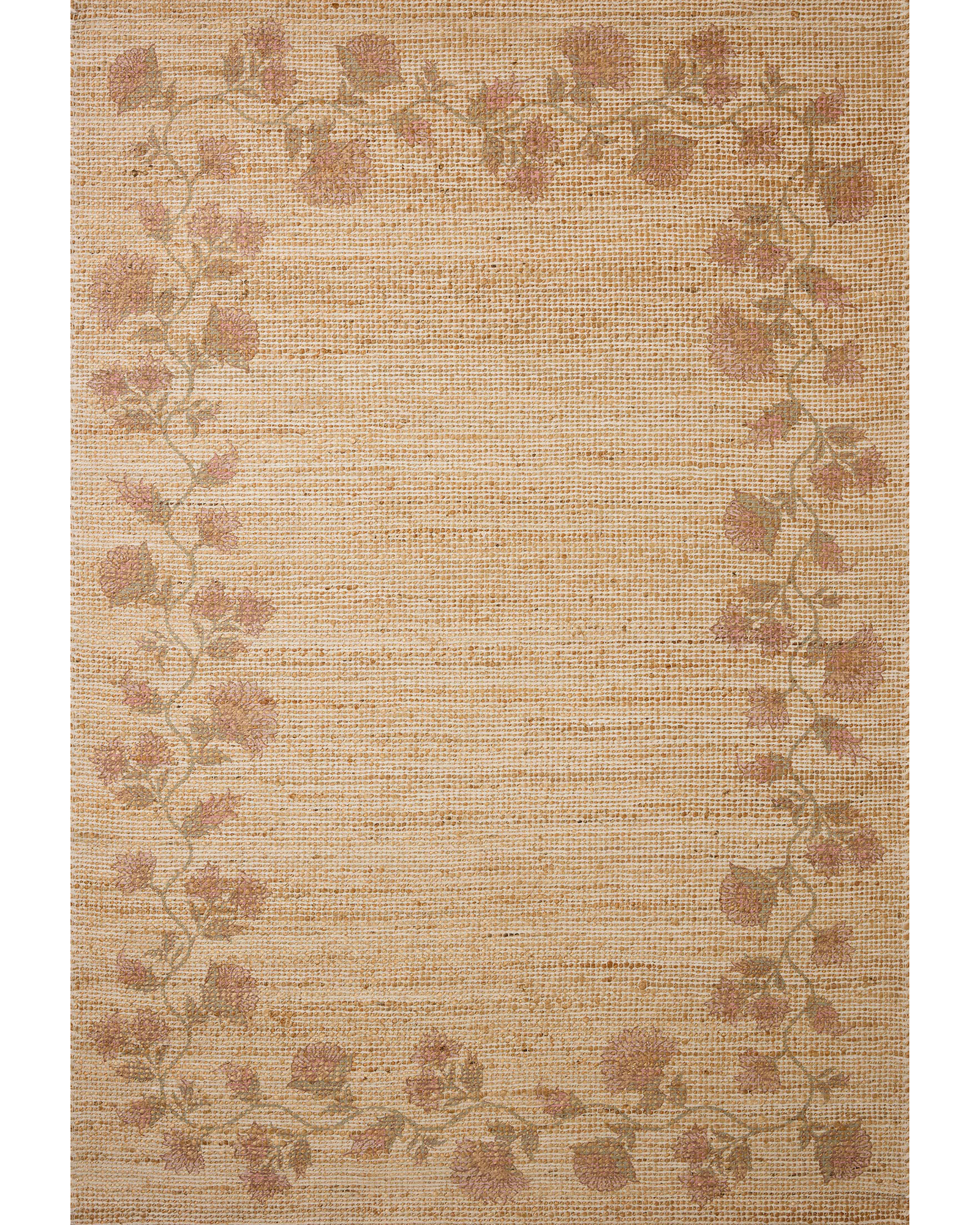 Loloi Rue RUE-05 Natural/Multi Area Rug | Carpet Exchange
