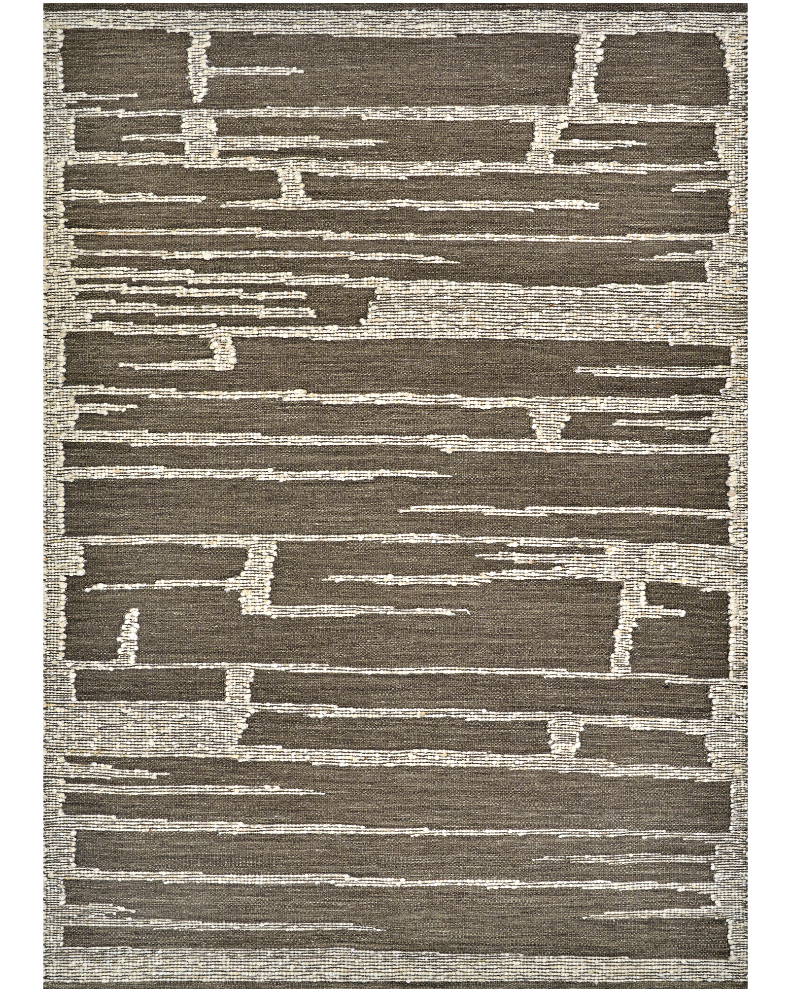 Habit Ripple Rug Simone Simone Karina Chocolate 10'x14' - Area Rug | Carpet Exchange