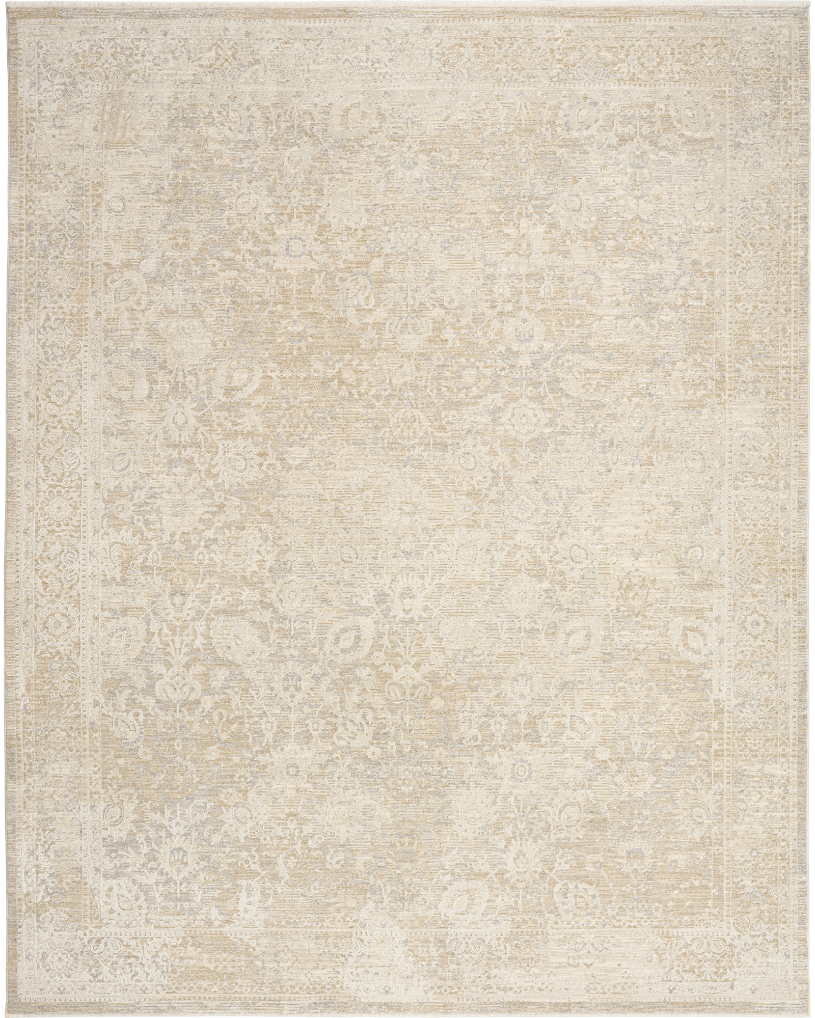 Nourison Sultana SLL01 Beige 7x10 Area Rug | Carpet Exchange