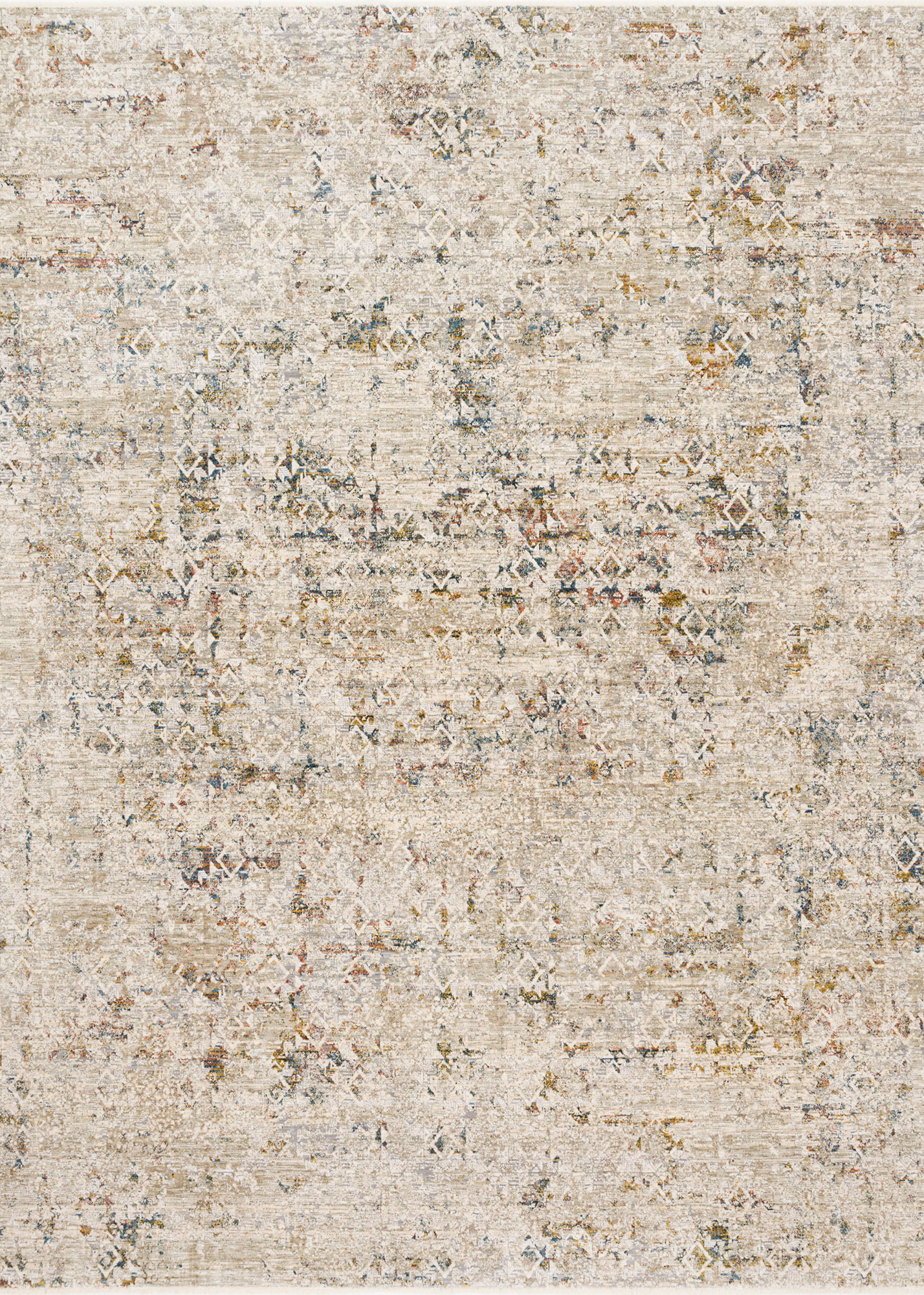 Yourelia Loloi Theia THE-04 Multi/Natural Area Rug | Carpet Exchange
