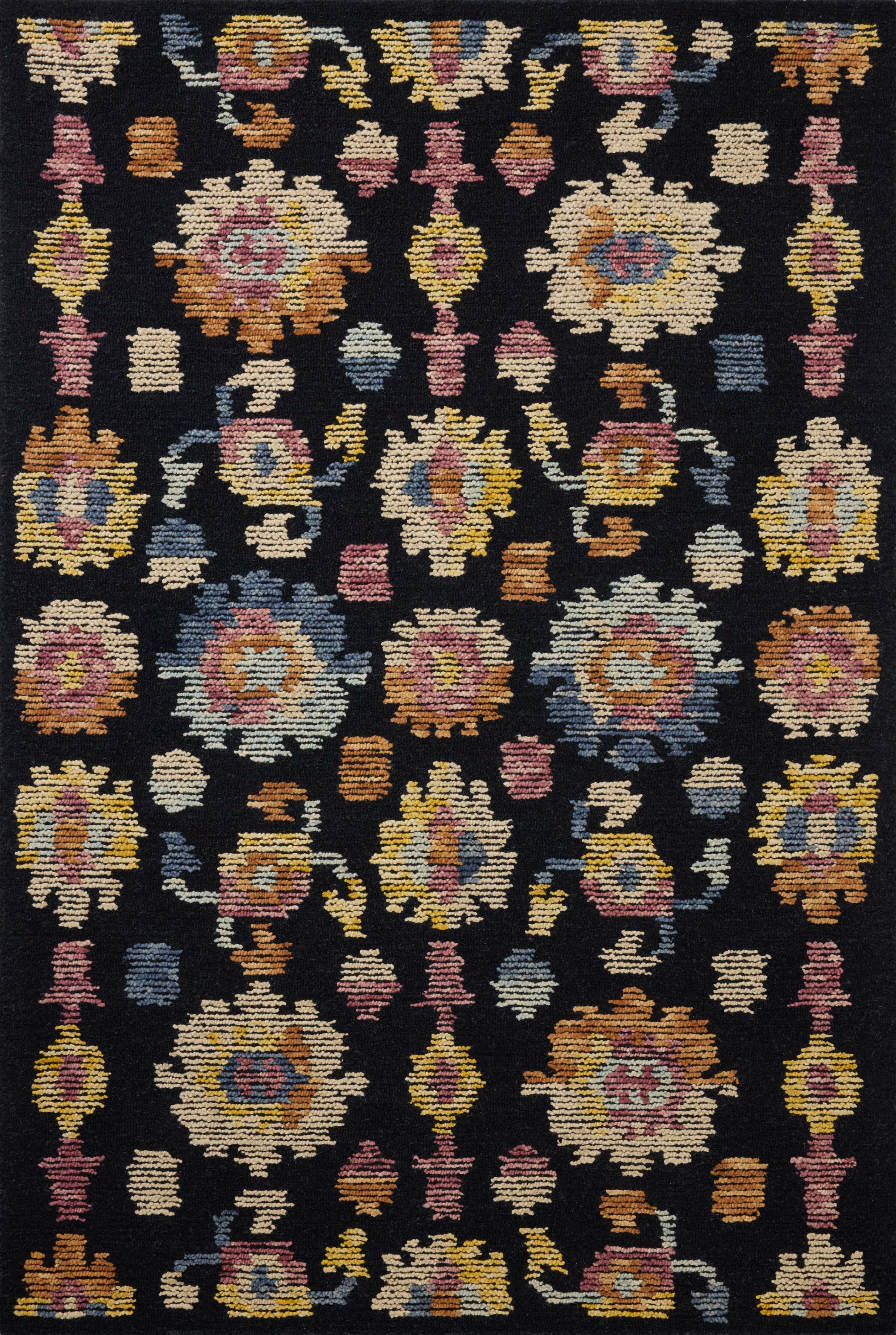 Loloi Tilly TIL-04 Midnight/Multi 2x3 Area Rug